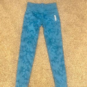 Gymshark camo seamless blue XS